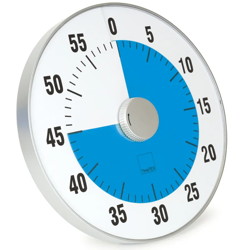 TimeTEX Zeitdauer-Uhr "lautlos" XL, 32 cm ø