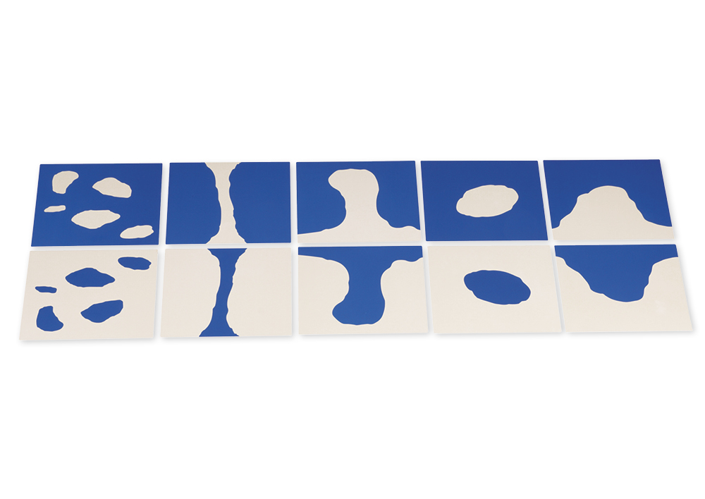 TimeTEX kaarten land- en watervormen "Montessori Premium"