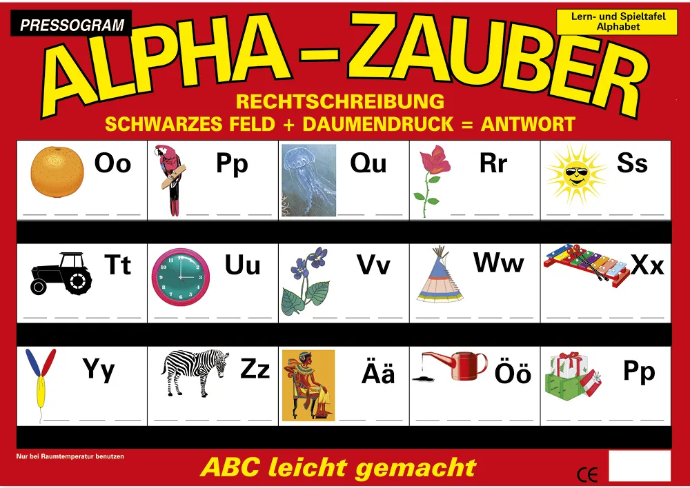 TimeTEX Zaubertafel "ABC" Rechtschreibung