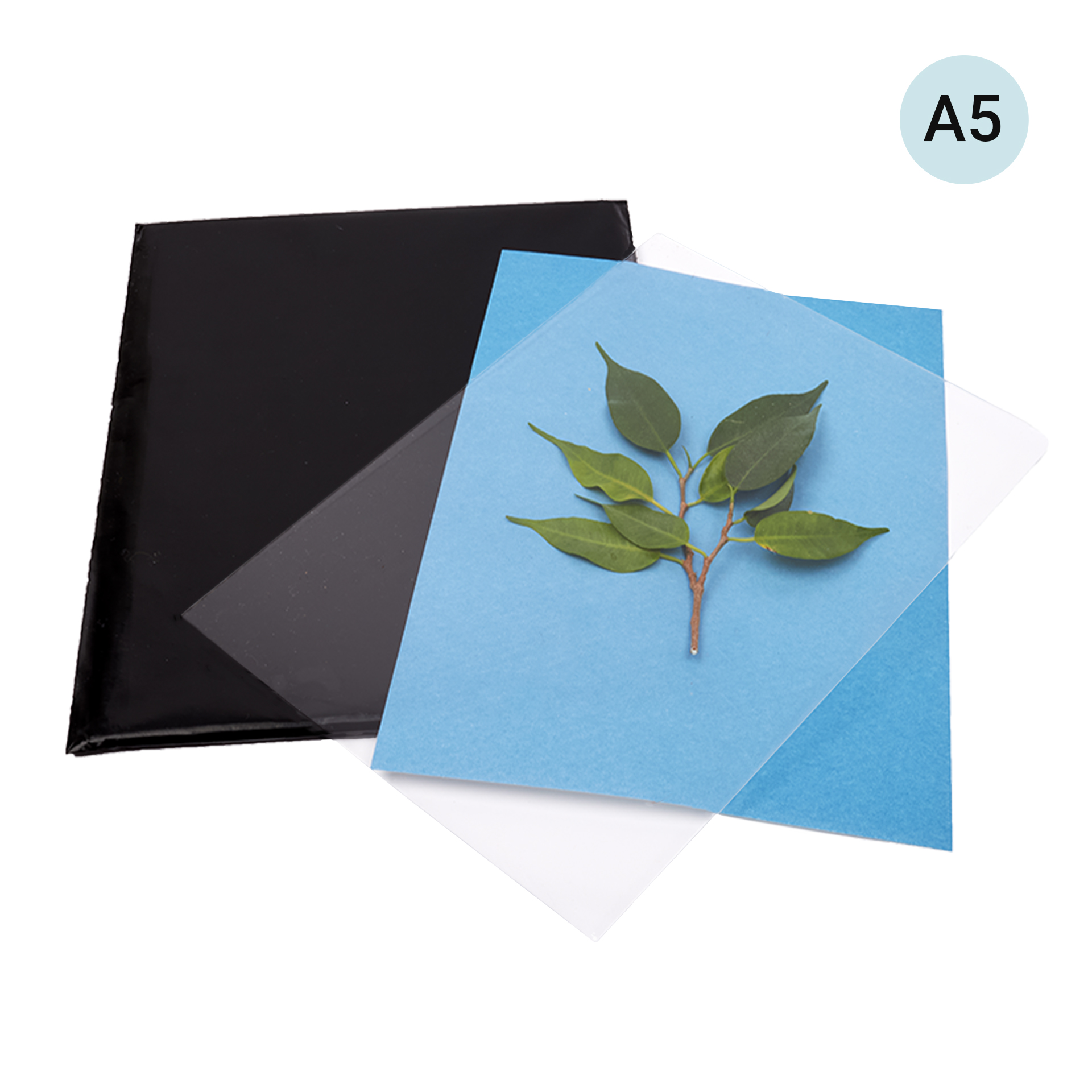 Foto-Solarpapier A5, mit Fixierscheibe, 10 Blatt