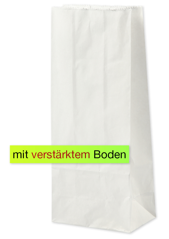 Papiertüten weiß, 100-tlg.