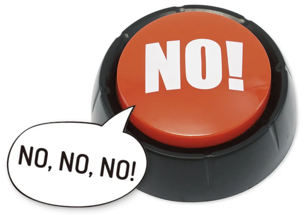 Antwort-Signal (Buzzer) "No"