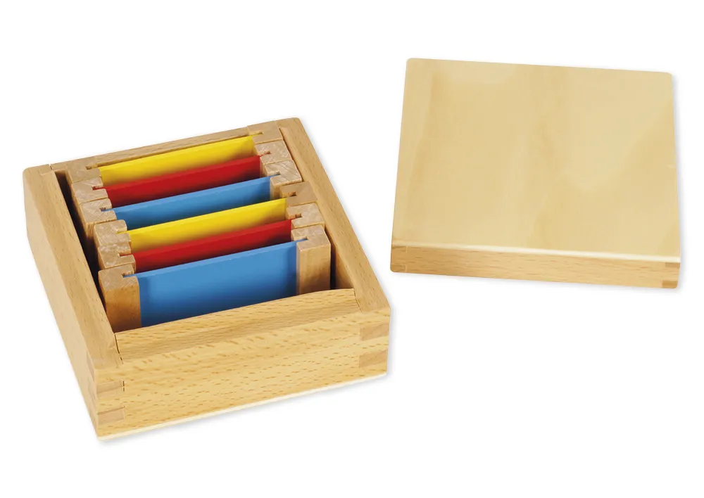 TimeTEX farve tabletter, sæt 1, 3 par "Montessori Premium"