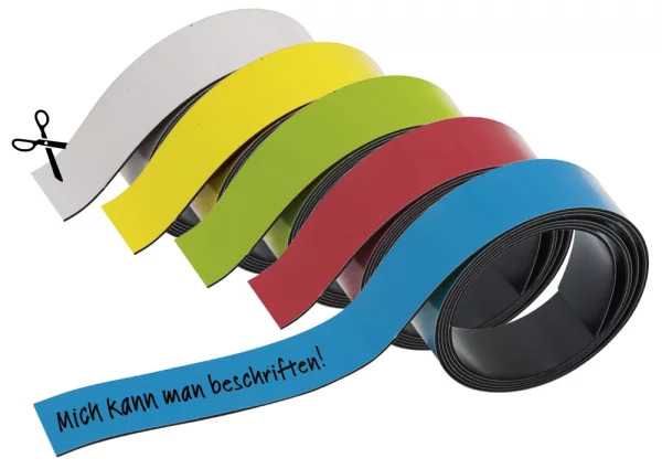 Magnetická páska pro flexibilní použití v každodenním životě školy Příklad obrázku pro magnetickou pásku ve třídě