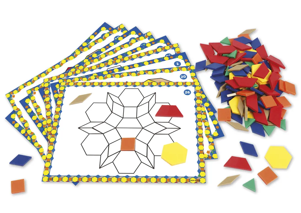 Pussel "Geometriska former", 144 bitar.