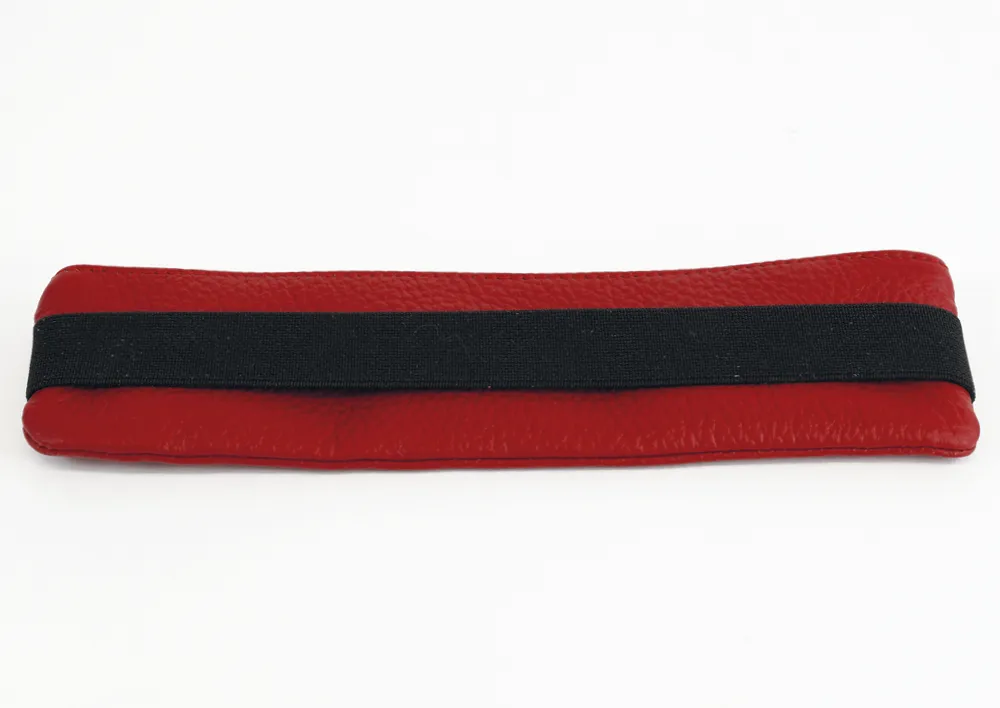 Aufspann-Stiftmäppchen aus Leder, für A5 und A4