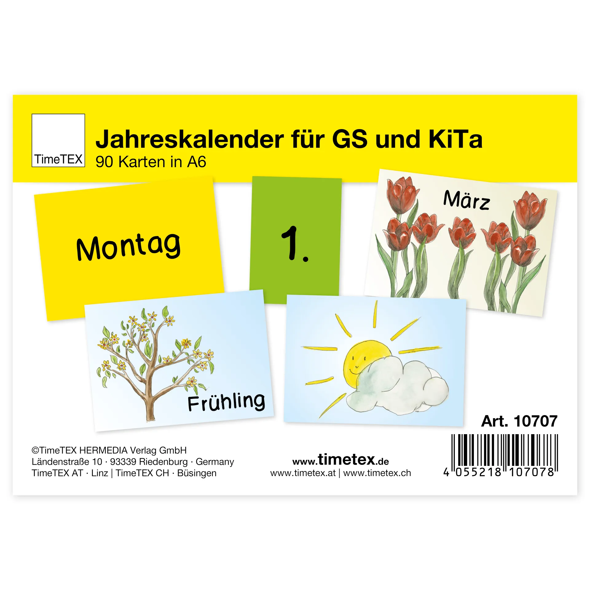 TimeTEX Jahreskalender für Grundschule und Kita