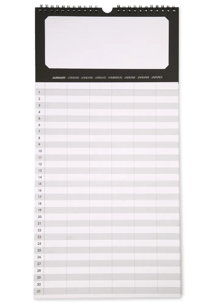 Ewiger Familien-Kalender, 5 Stück