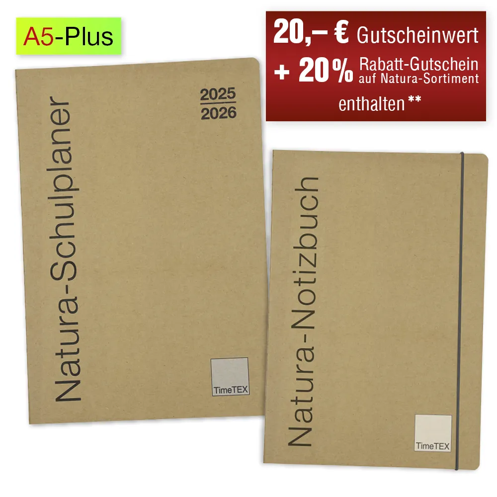 Natura-Planer-Set 2025/2026 A5