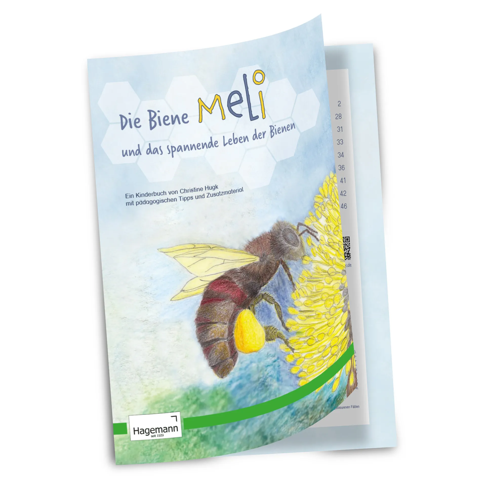 Pädagogisches Kinderbuch "Die Biene Meli", 44 Seiten
