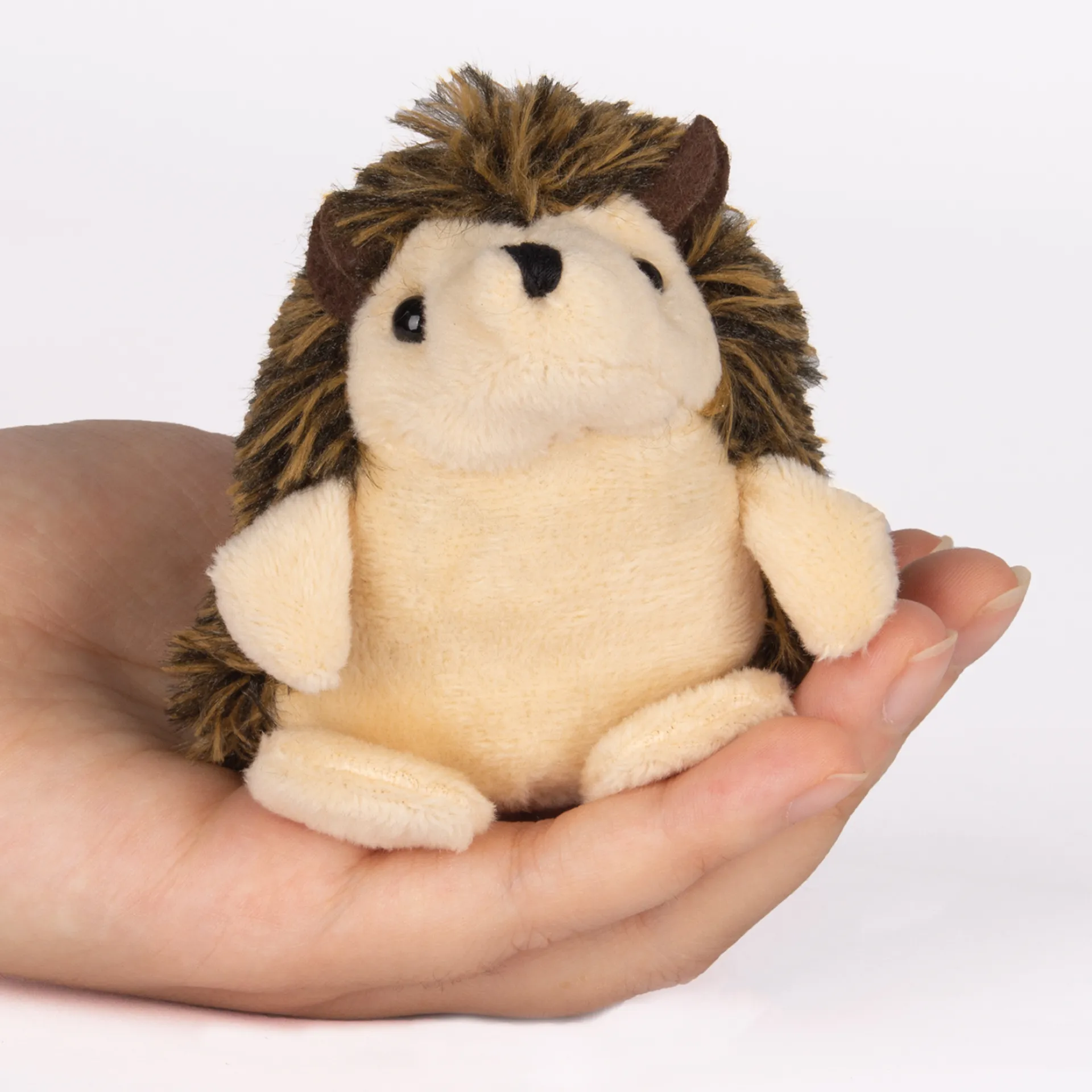 Stofmodel "egel" met duurzame vulling