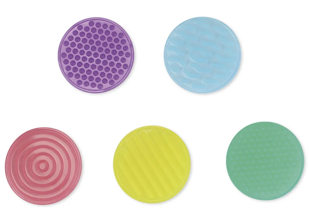 Set med känselmattor för händer och fötter, 11 st.