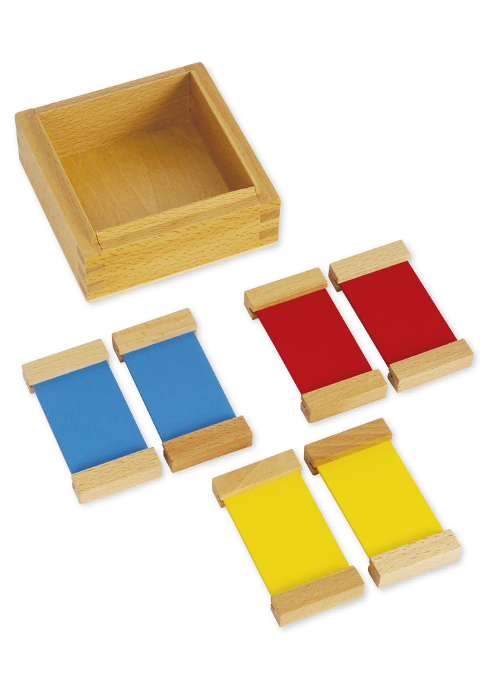 TimeTEX Farbtäfelchen, Satz 1, 3 Paare "Montessori Premium" TimeTEX Farbtäfelchen, Satz 1, 3 Paare "Montessori Premium"