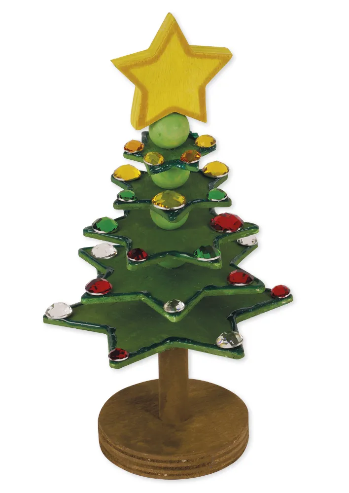 Kleiner Sternenbaum, 3 Stück, 42-tlg.