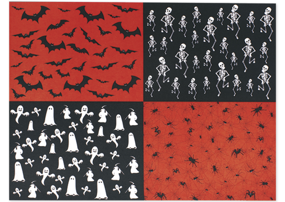 Fotokarton "Halloween" 50x70 cm, 10 Bogen