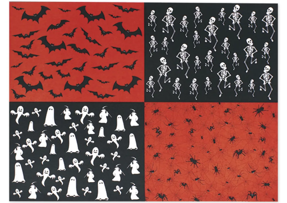 Fotokarton "Halloween" 50x70 cm, 10 Bogen