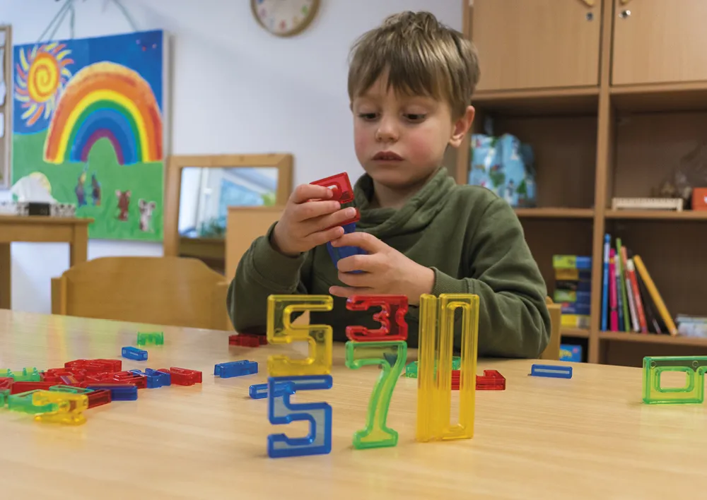 TimeTEX upplysta tornstacknummer "Tal på Tal", 35 st.