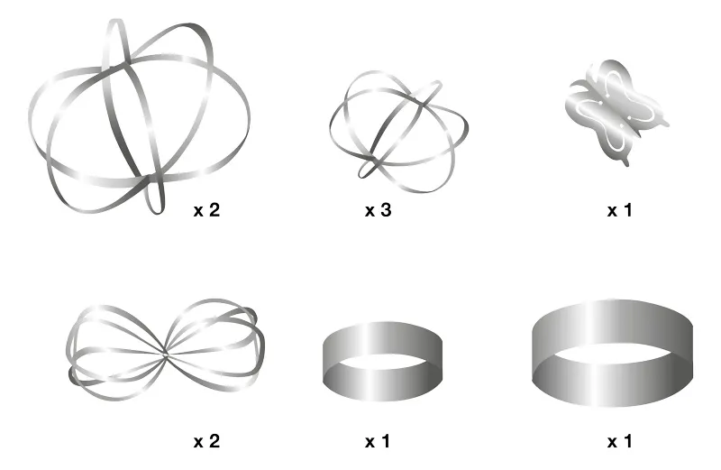 Zauberstab "Fun-Fly-Stick", 6-tlg.