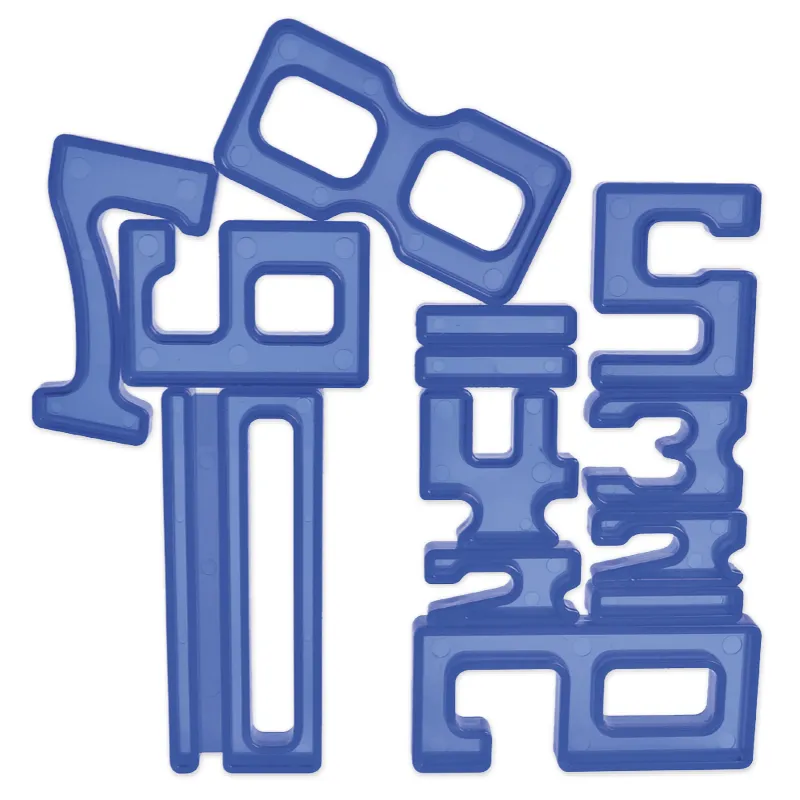 TimeTEX Getallen-bouwstenen "getal op getal", 35-delige set