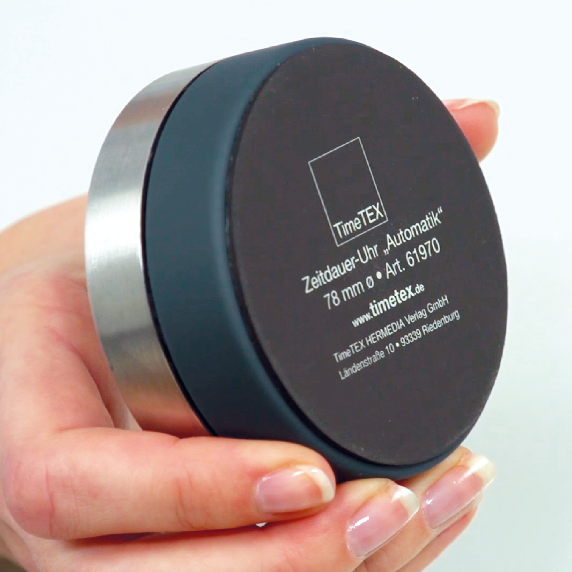 „Automatyczny” kompaktowy zegar z magnesem i tarczą sygnalizacji świetlnej