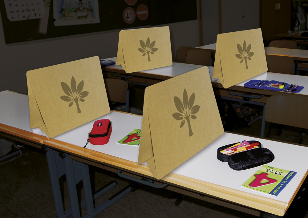 TimeTEX Natura mobil sekretessskärm "Clausura"