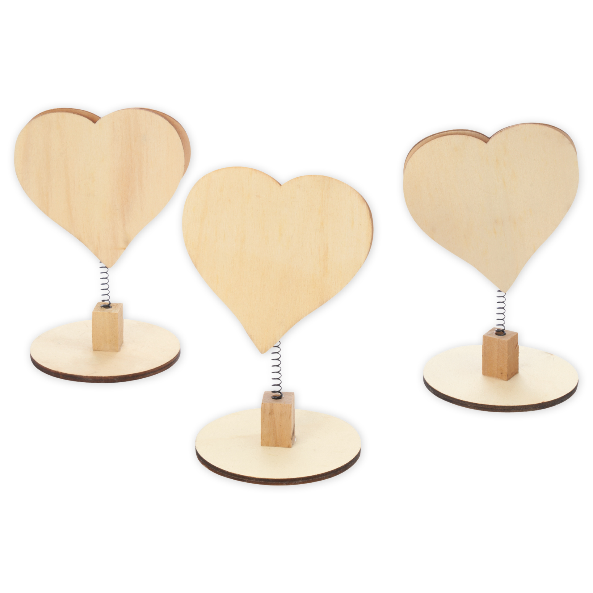 TimeTEX Herz-Notizhalter, 12 Stück