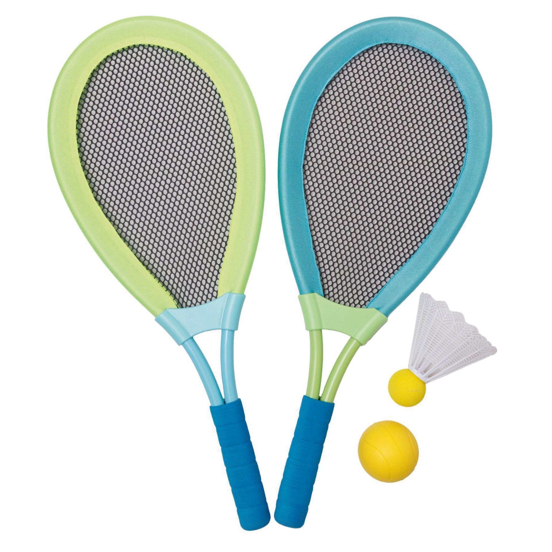 TimeTEX Bewegungsspiel "XL-Federball", 4-tlg.
