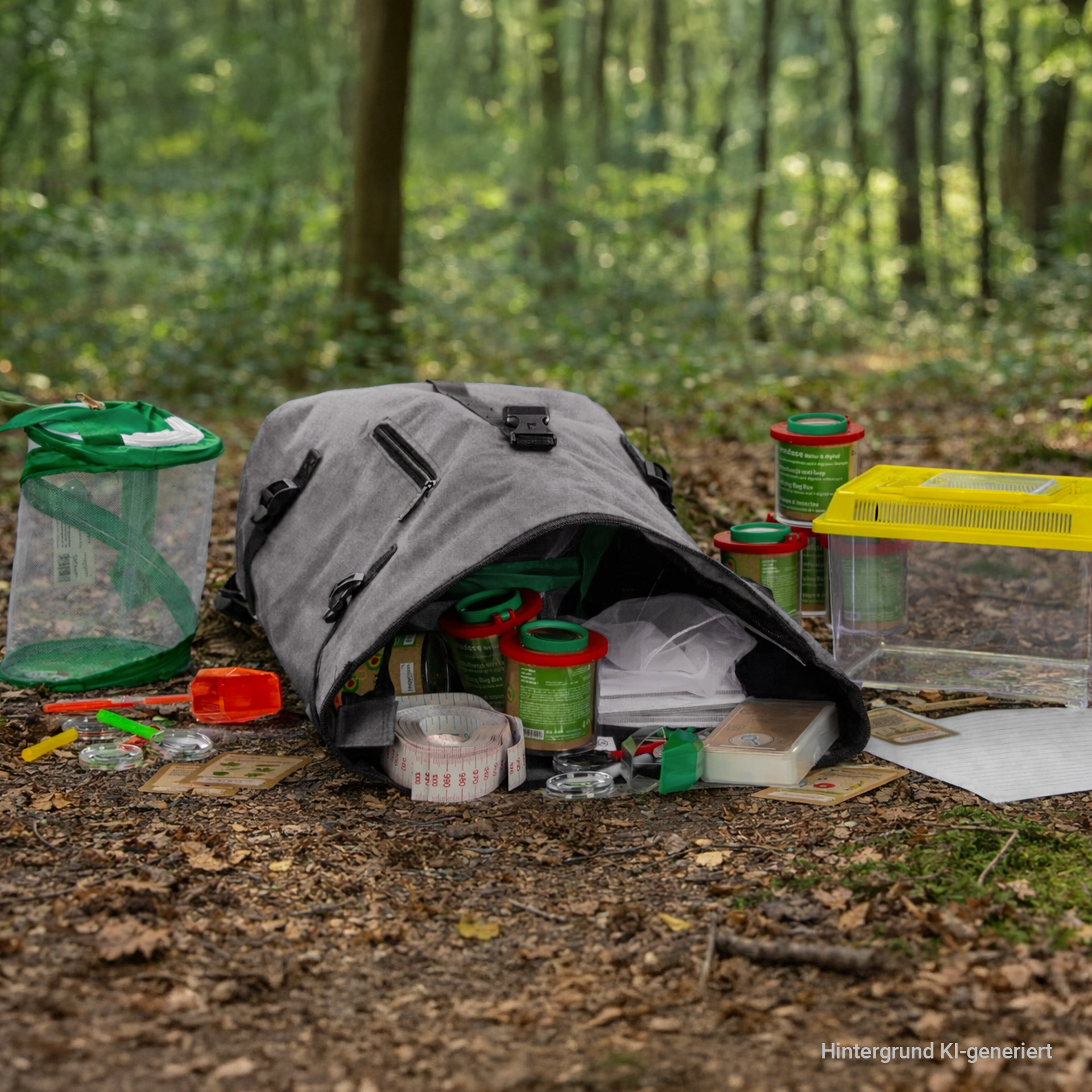 Forscher-Rucksack "Natur", Klassensatz, 38-tlg.