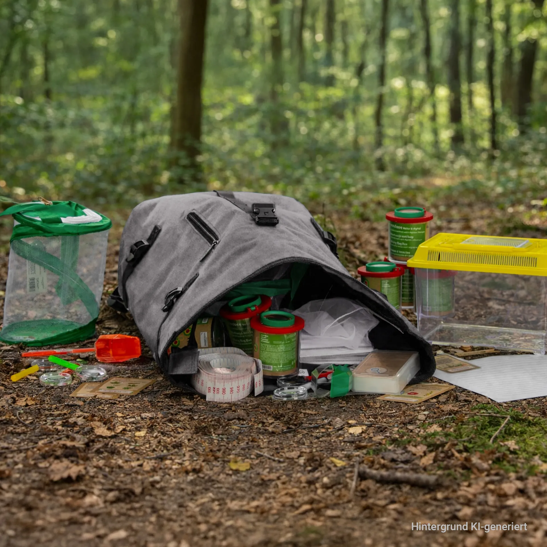 Forscher-Rucksack "Natur", Klassensatz, 38-tlg.