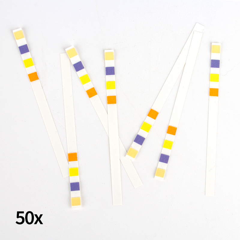 Teststreifen für Glucose, Eiweiß und Vitamin C, 50 Stück