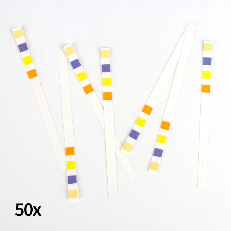 Teststreifen für Glucose, Eiweiß und Vitamin C, 50 Stück