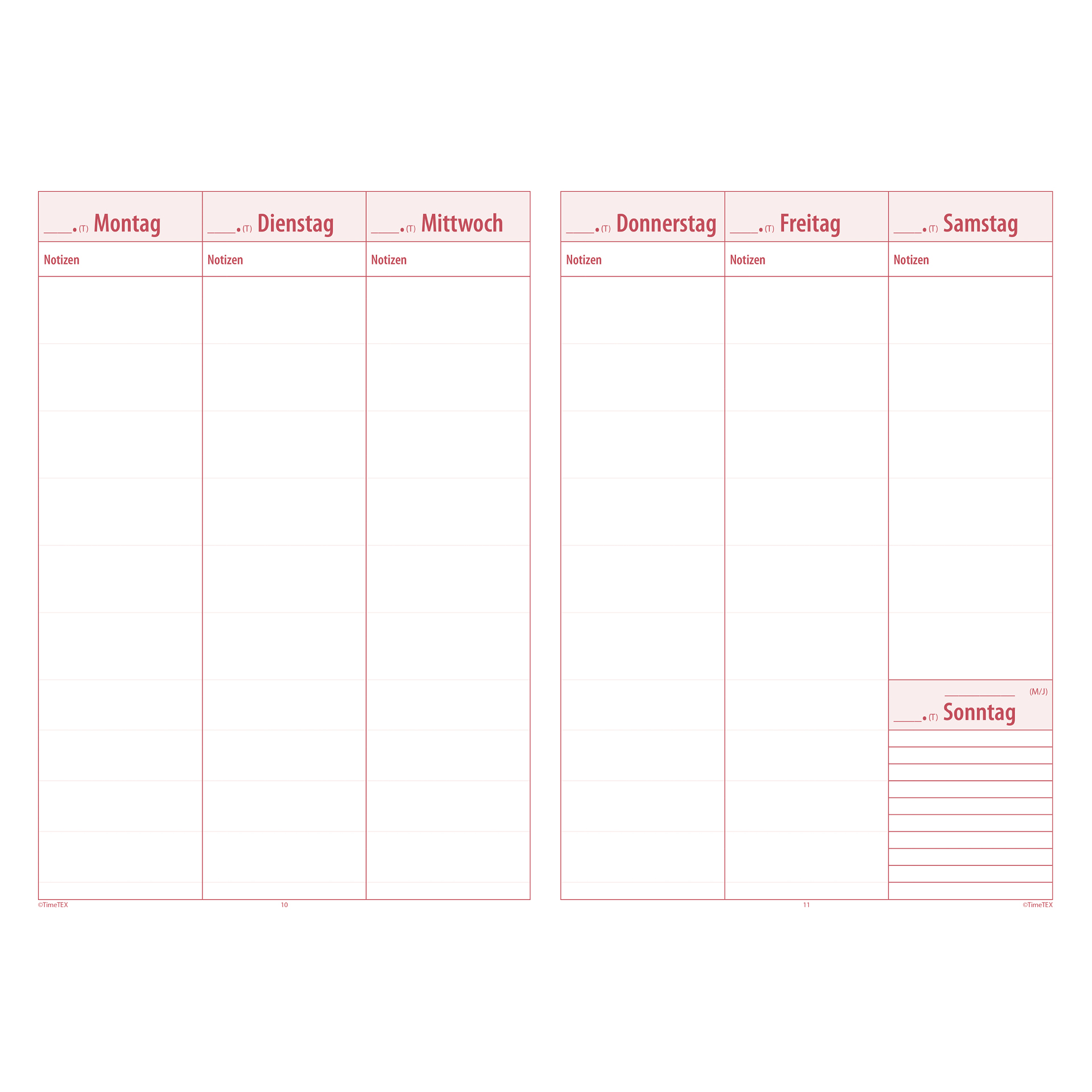TimeTEX Referendariats-Planer "Documento" A4-Plus TimeTEX Referendariats-Planer "Documento" A4-Plus