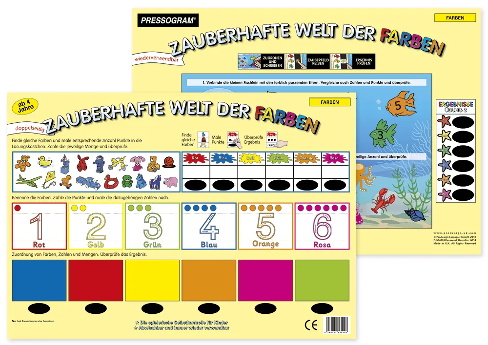 TimeTEX Zaubertafel "Welt der Farben"