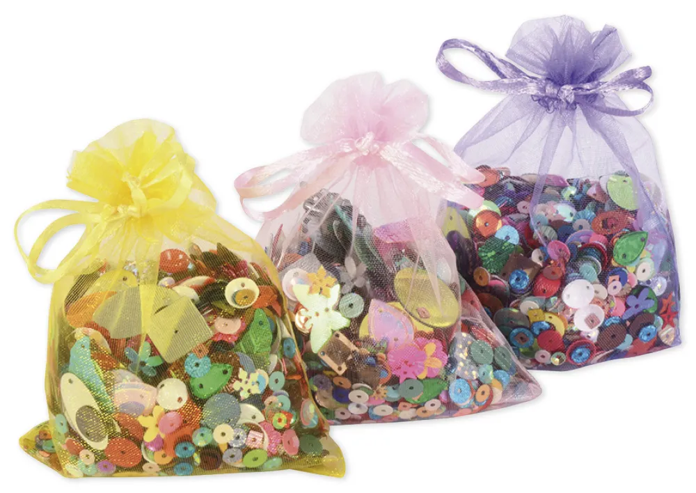 Organza-Beutelchen, 12 Stück