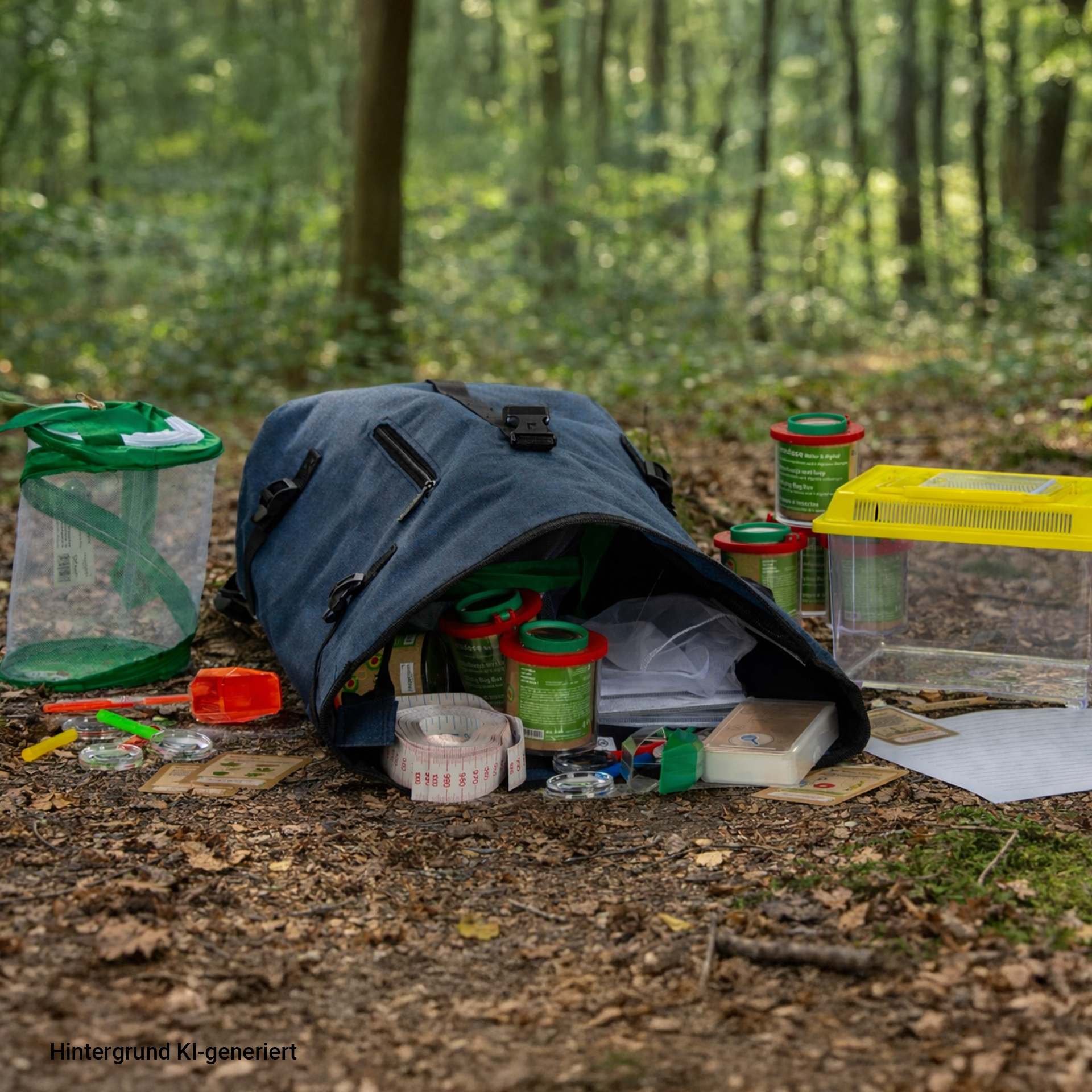 Forscher-Rucksack „Natur“, Klassensatz, 38-tlg.