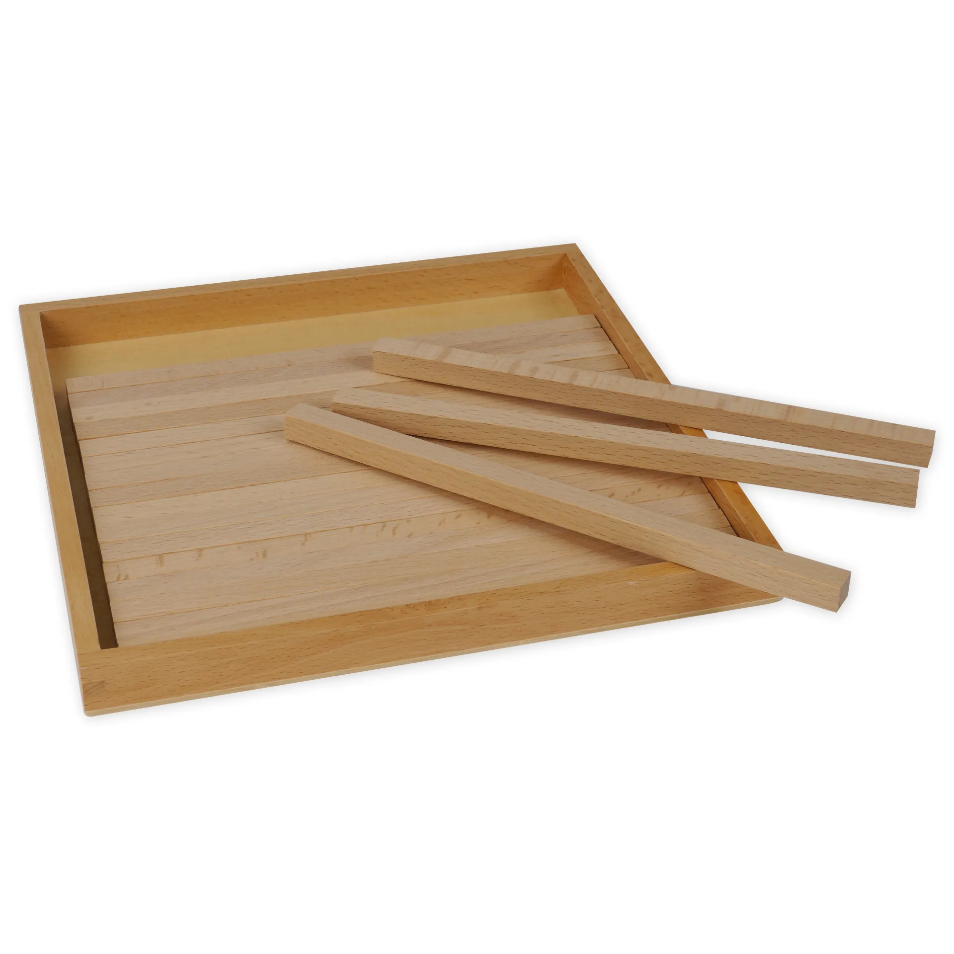 TimeTEX Kasten mit Prismen zur Braunen Treppe "Montessori Premium"