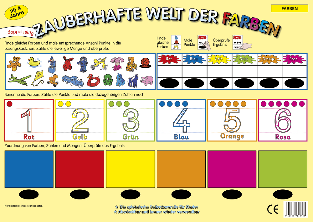 TimeTEX magisk tavle "World of Colors"