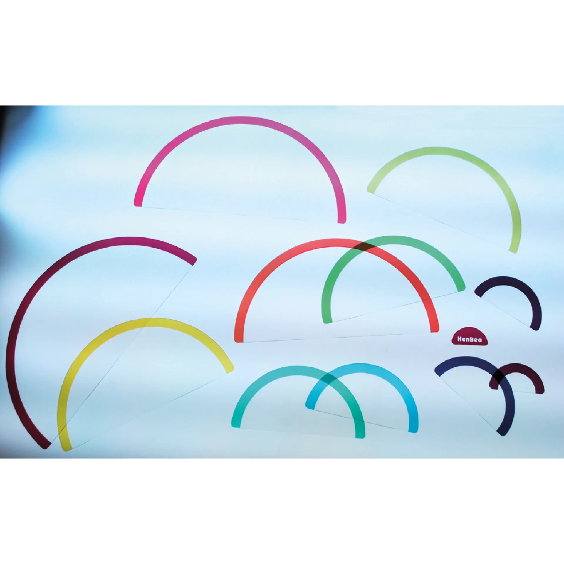 Regenbogen für die Leuchtplatte, 24-tlg.