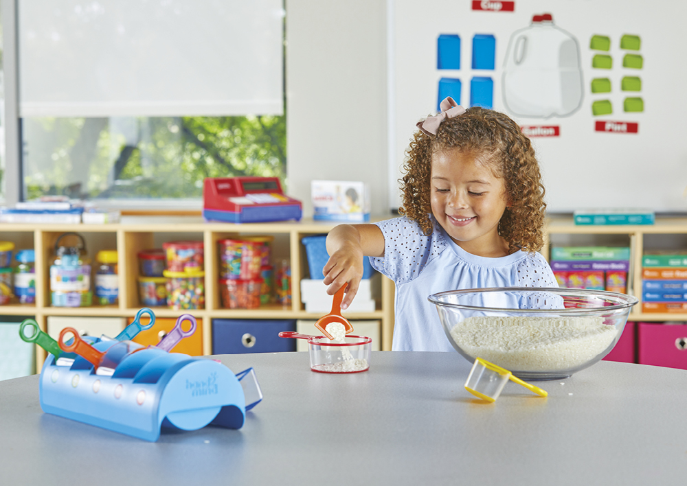 "Fraktioner" målebægersæt, 10 stk.