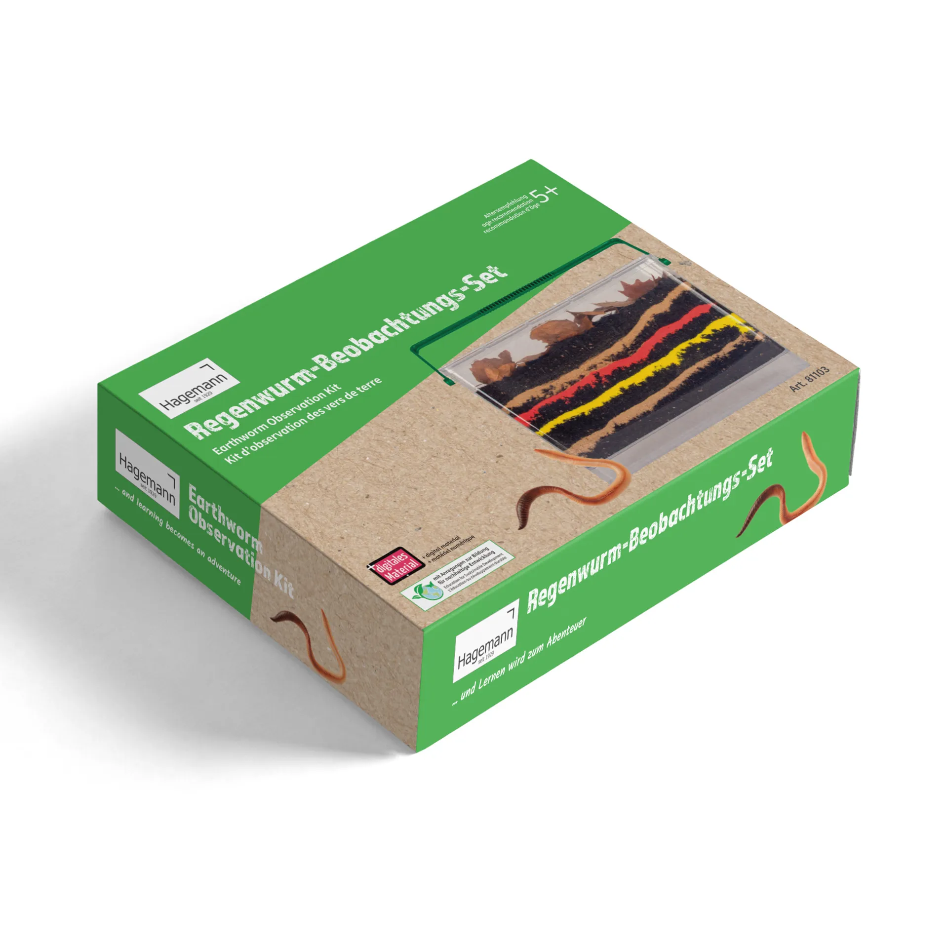 Pozorovací sada "Žížaly", 8 ks.