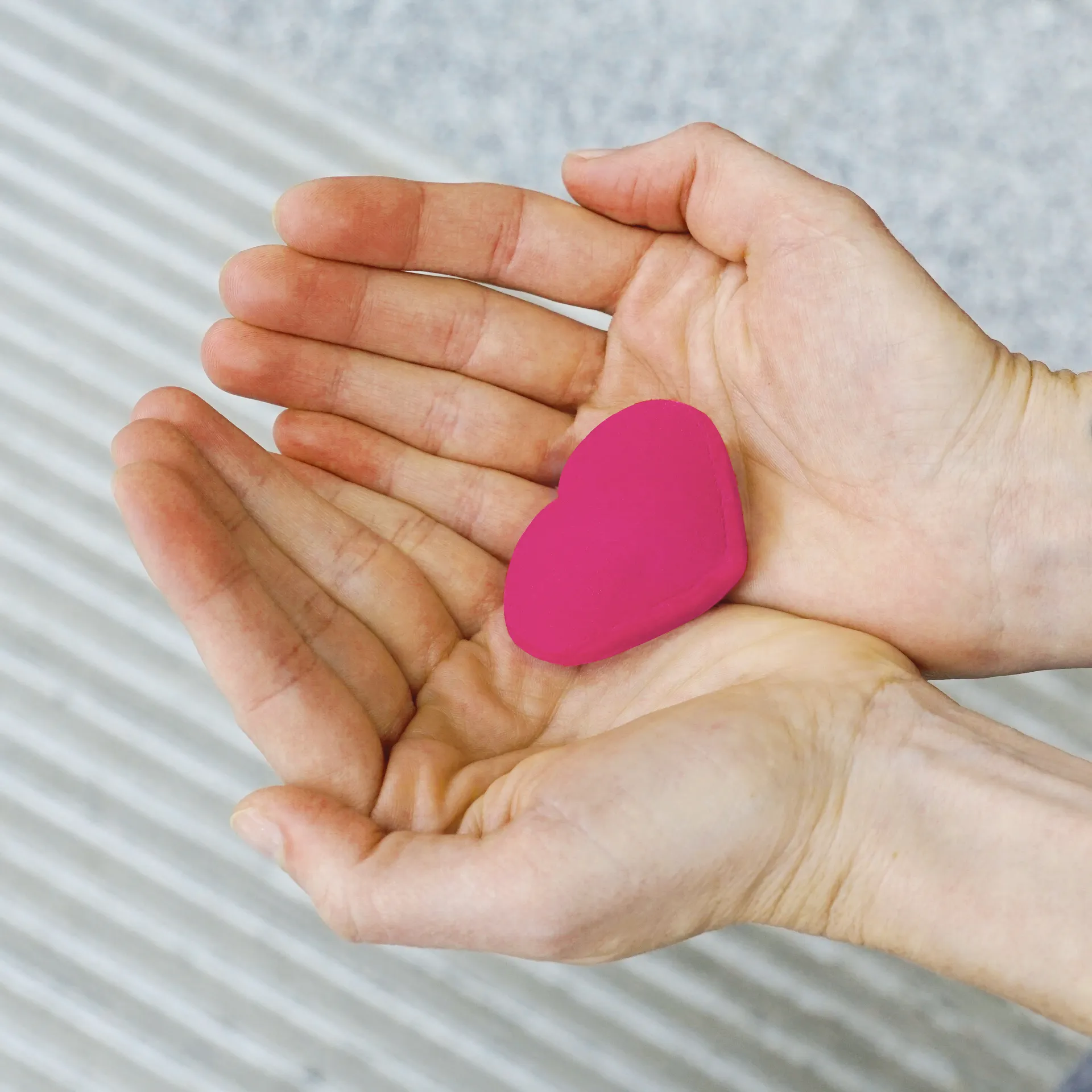 Soft-Knete "Knetä" in Herzform, vegan, 80 Stück