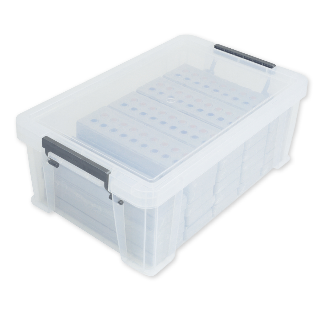 Klassensatz ABACO tricolor für 20-er Zahlenraum, rot-blau-grau, 24-tlg., in Box