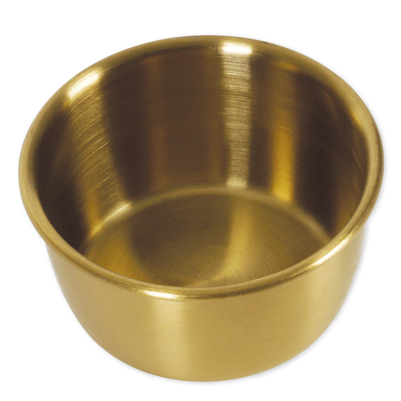 Hagemann TimeTEX Goldschälchen für die Einerperlen, Metall "Montessori Premium"