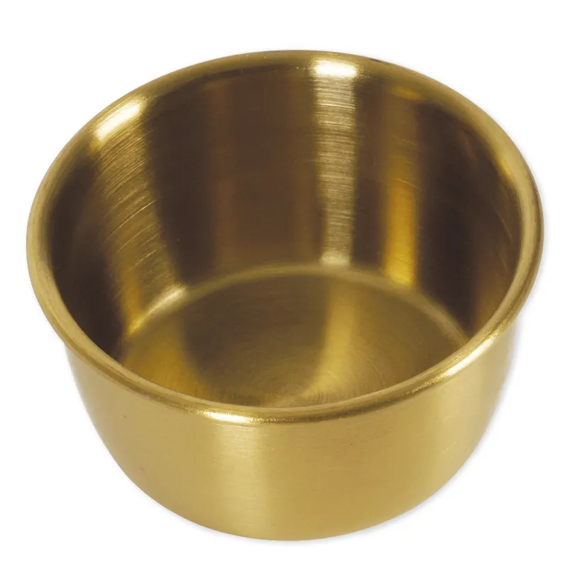 TimeTEX Goldschälchen für die Einerperlen, Metall "Montessori Premium"