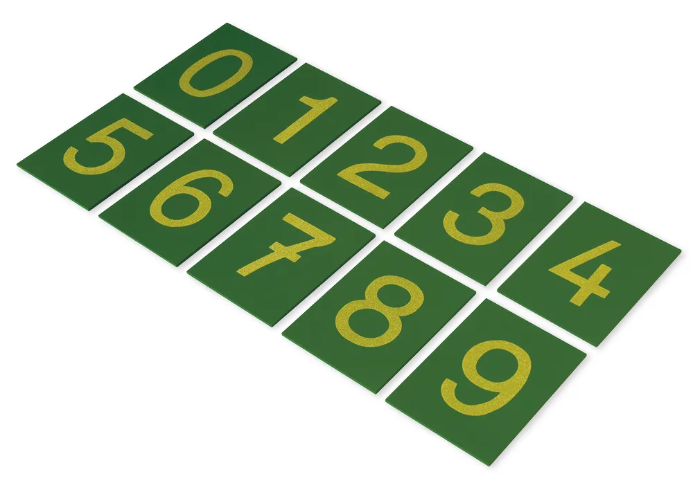 TimeTEX Sandpapier Ziffern "Montessori Premium"