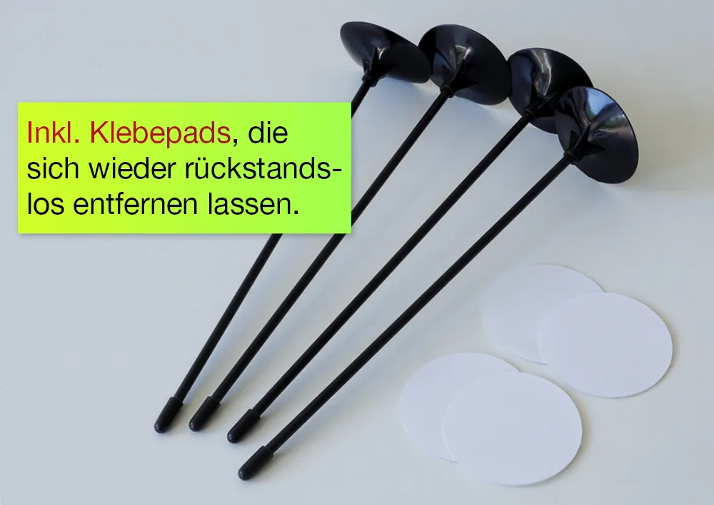 Hygiene-Schutzaufsteller Basic U-Form, 3-fache Trennwand