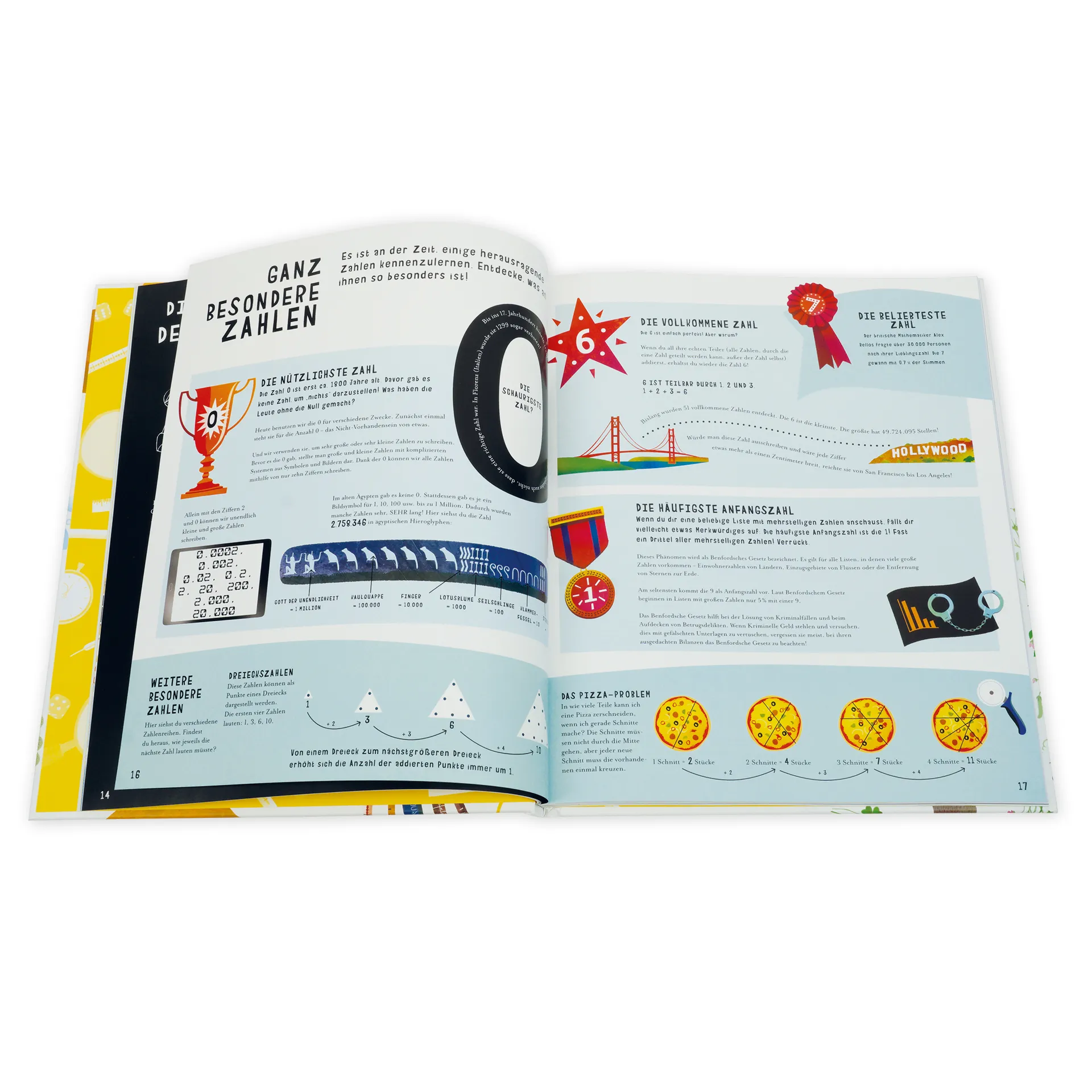 Buch "Das große Buch der Mathematik - Abenteuer in der Welt der Formen und Zahlen", 96 Seiten