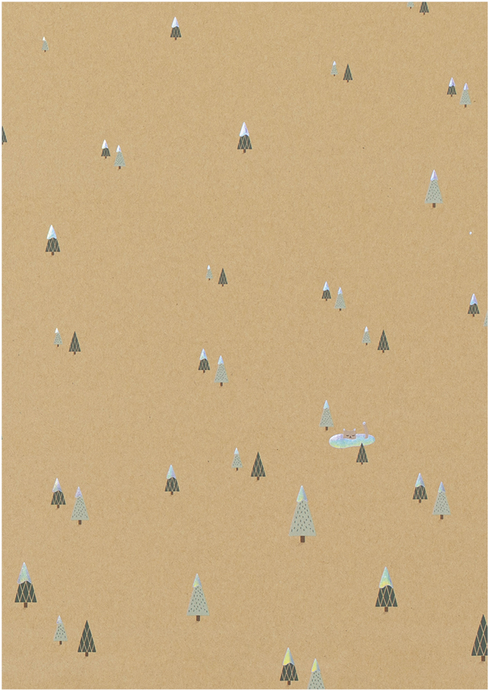Kraftpapier-Block "Magic Christmas Paper" A4, 20 Blatt Kraftpapier-Block "Magic Christmas Paper" A4, 20 Blatt