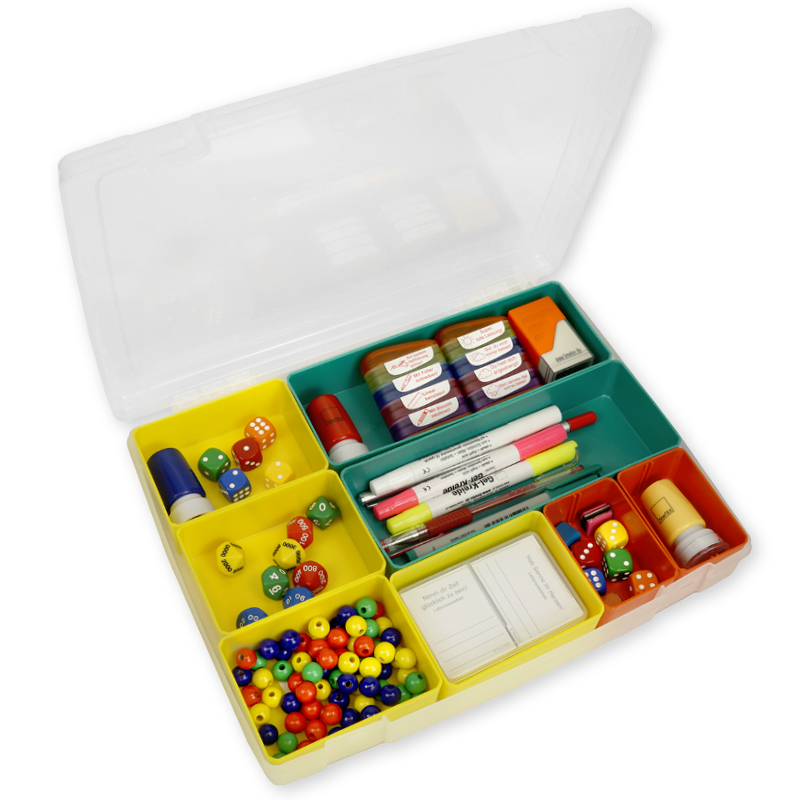 Hagemann Sortiments-Box aus Kunststoff mit 8 Fächern