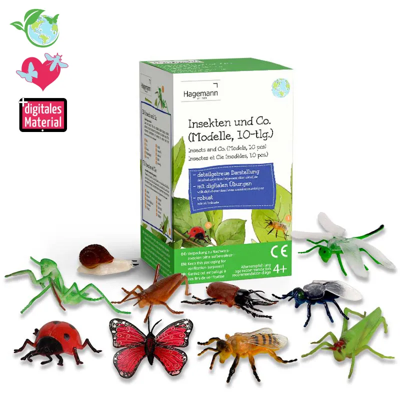 Modell "Insekten & Co.", 10-tlg.